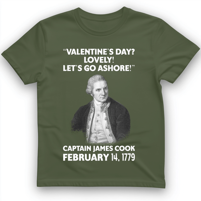 Captain Cook T-Shirt Military Green / S