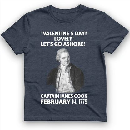 Captain Cook T-Shirt Heather Navy / S