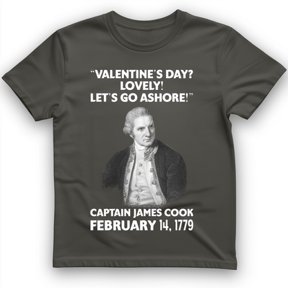 Captain Cook T-Shirt Charcoal / S