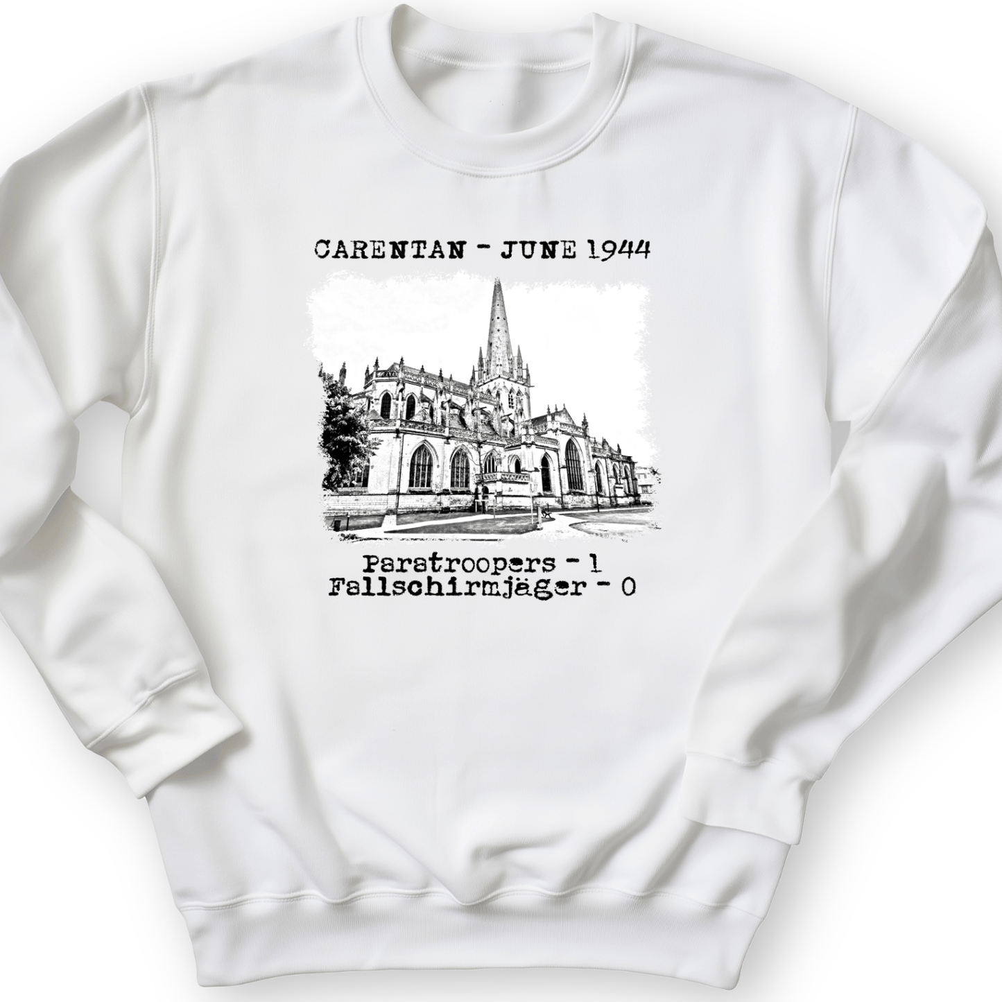 Carentan Crewneck White / S