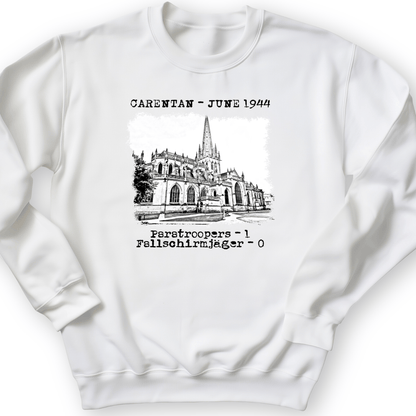 Carentan Crewneck White / S
