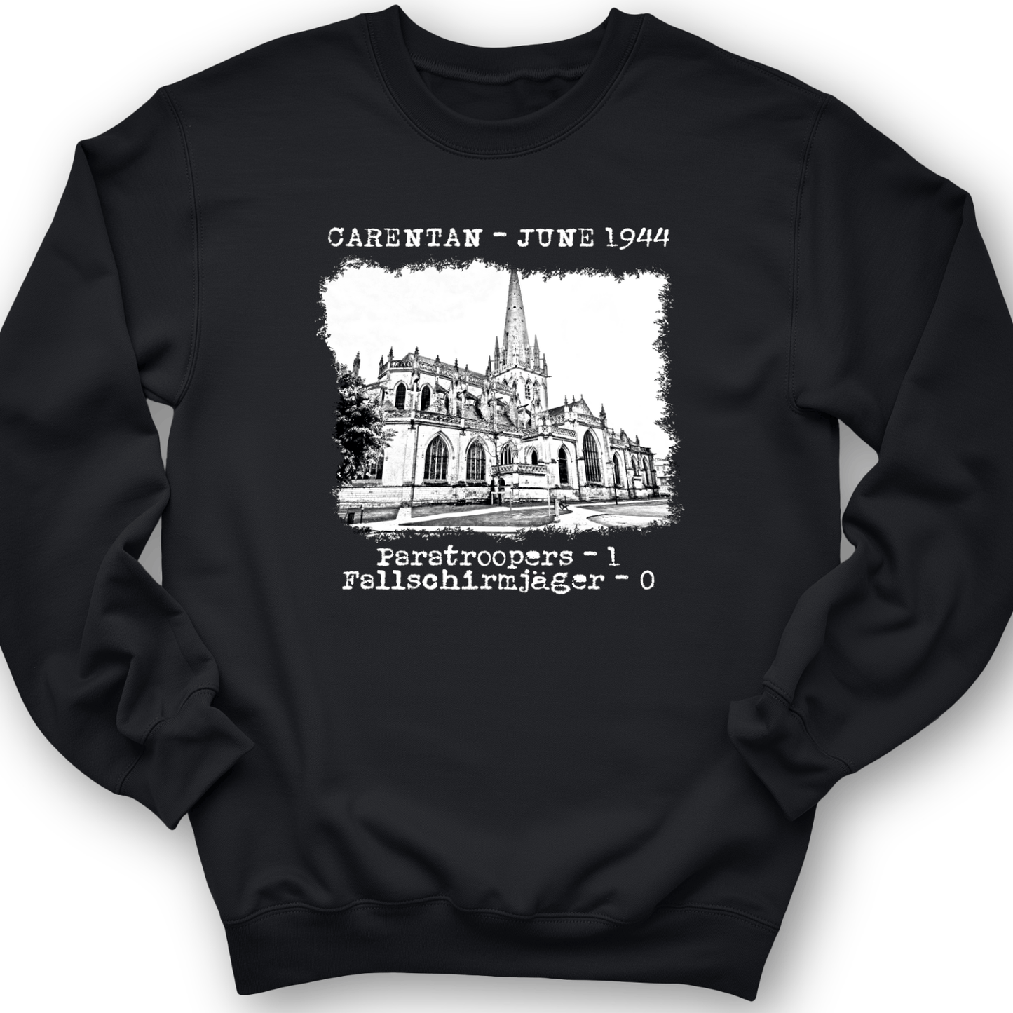 Carentan Crewneck Black / S