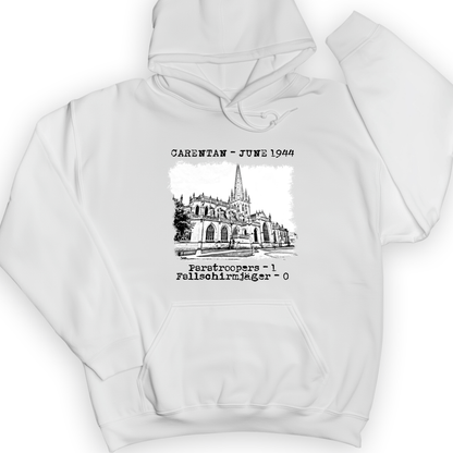 Carentan Hoodie White / S