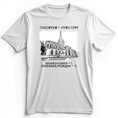 Carentan Premium Tee White / S