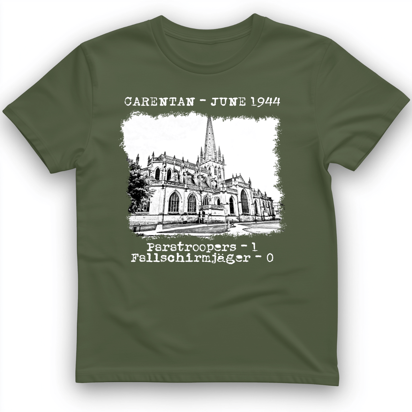 Carentan T-Shirt Military Green / S