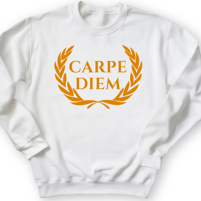 Carpe Diem Crewneck White / S