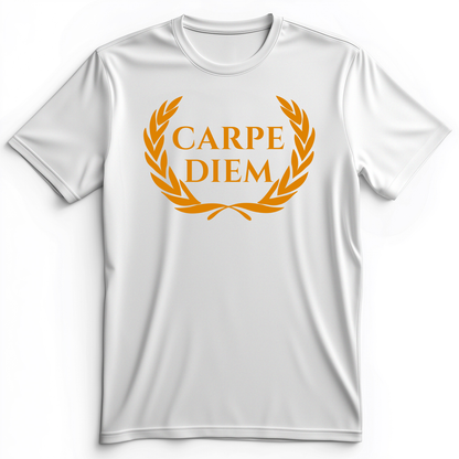 Carpe Diem Premium Tee White / S