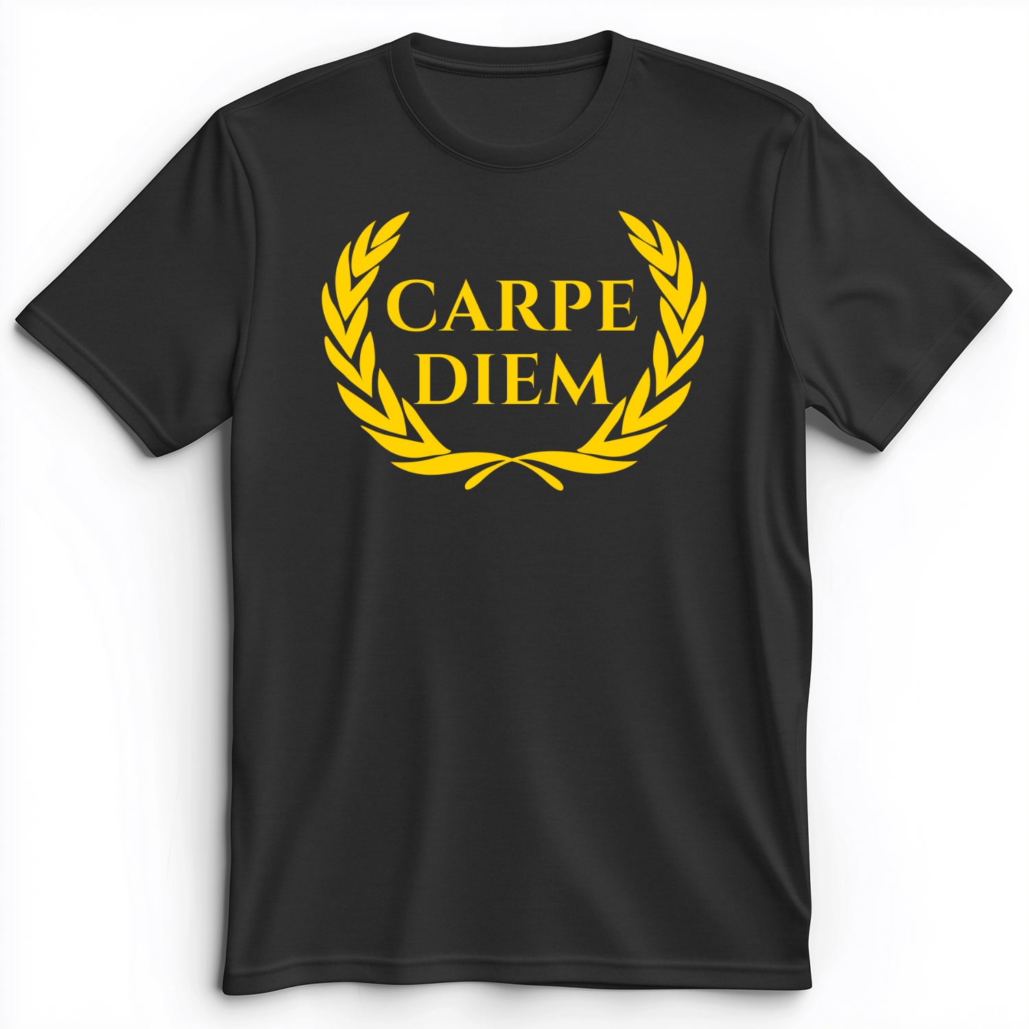Carpe Diem Premium Tee Dark Grey Heather / S