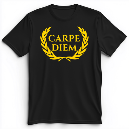 Carpe Diem Premium Tee Black / S