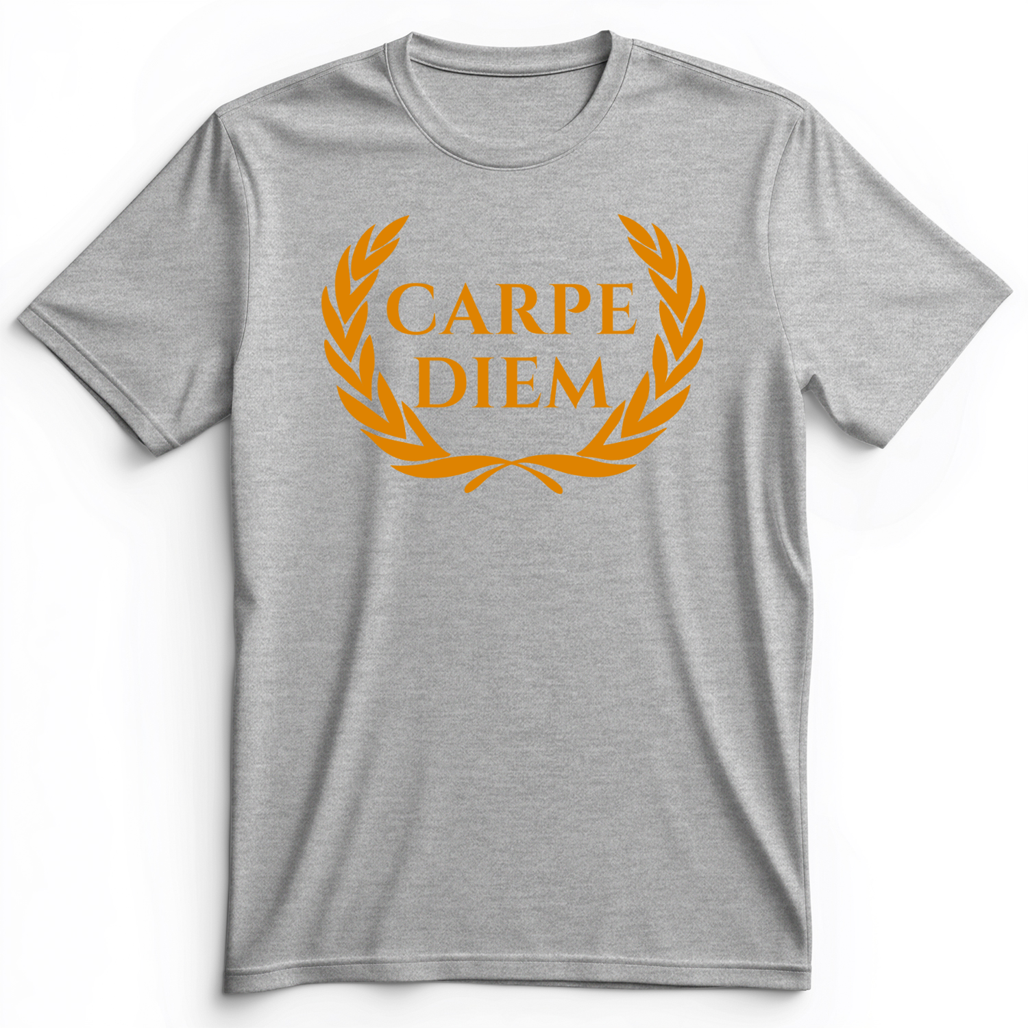 Carpe Diem Premium Tee Athletic Heather / S