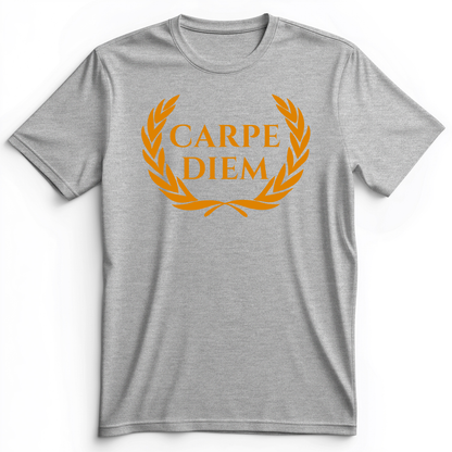 Carpe Diem Premium Tee Athletic Heather / S