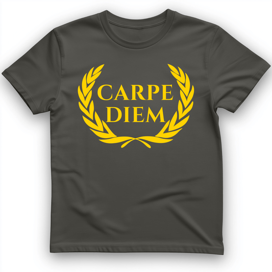 Carpe Diem T-Shirt Charcoal / S