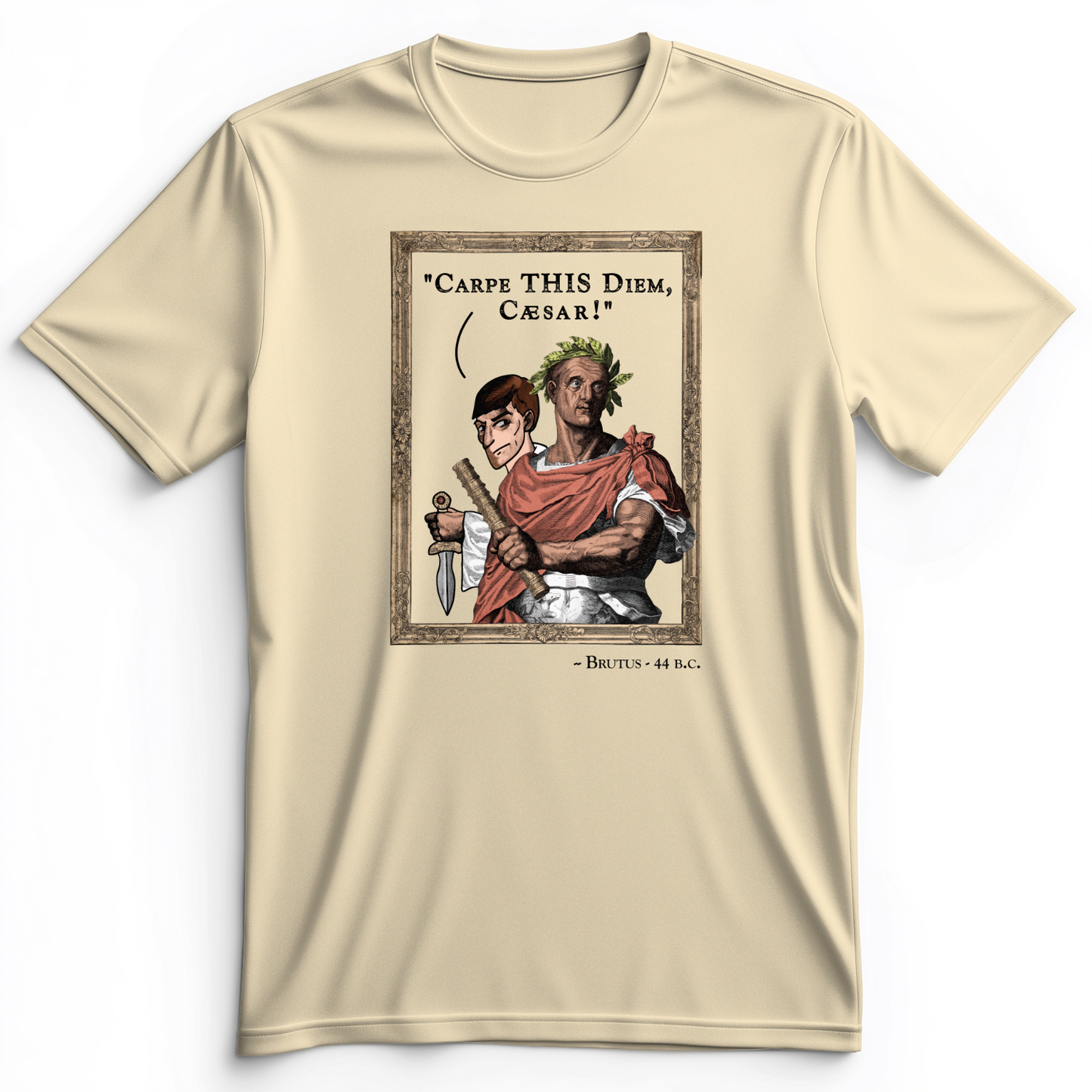 Carpe THIS Diem Caesar Premium Tee Natural / S