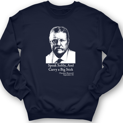 Carry A Big Stick Crewneck Navy / S