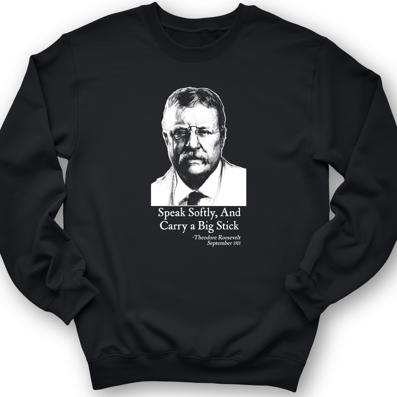 Carry A Big Stick Crewneck Black / S