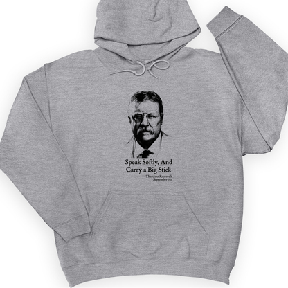 Carry A Big Stick Hoodie Sport Grey / S