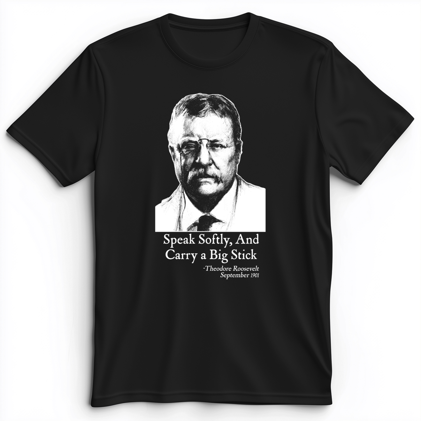 Carry A Big Stick Premium Tee Black / S