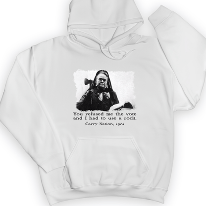 Carry Nation Hoodie White / S