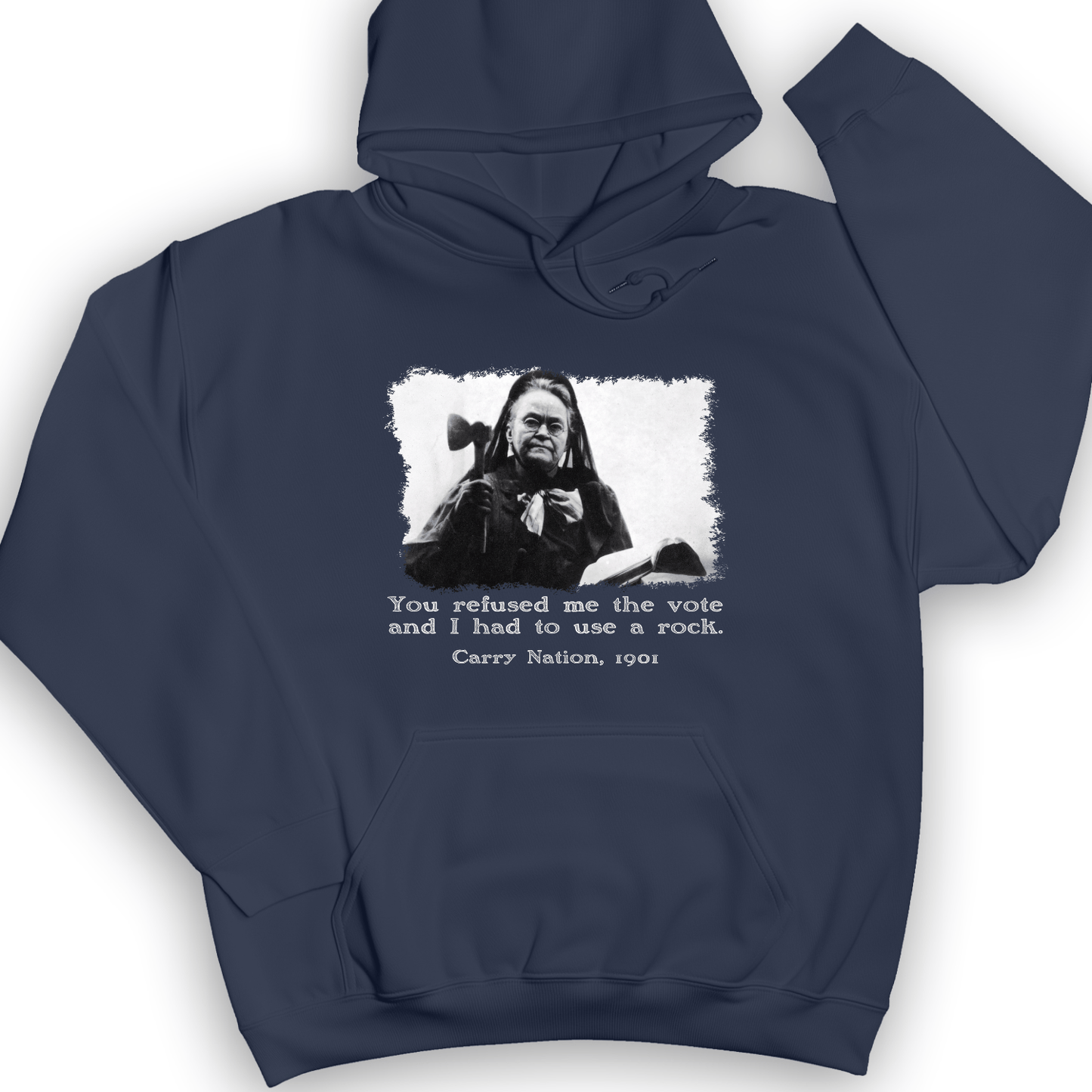 Carry Nation Hoodie Navy / S