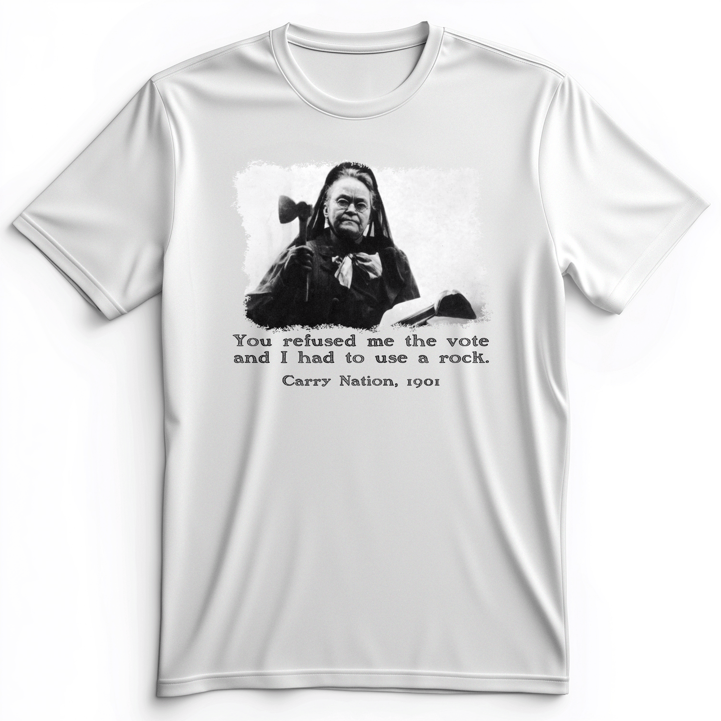 Carry Nation Premium Tee White / S