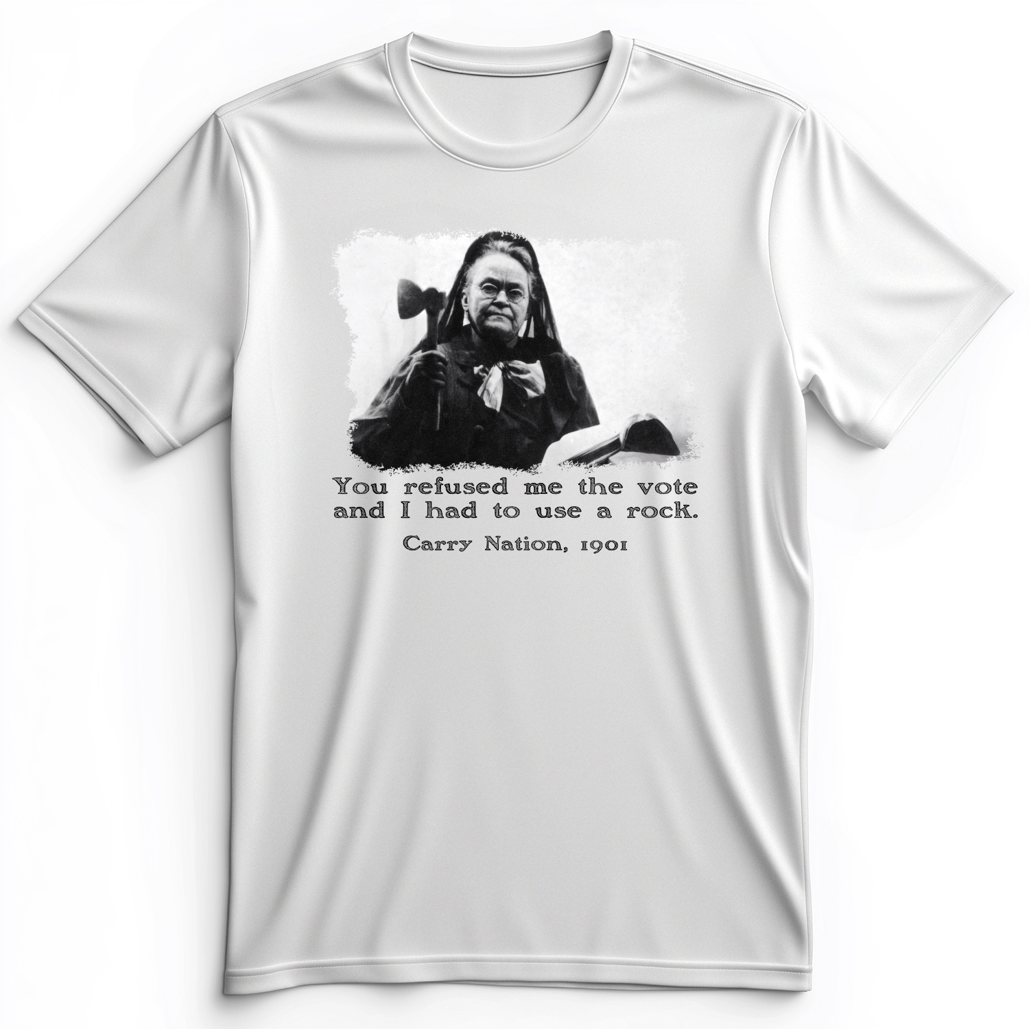 Carry Nation Premium Tee White / S