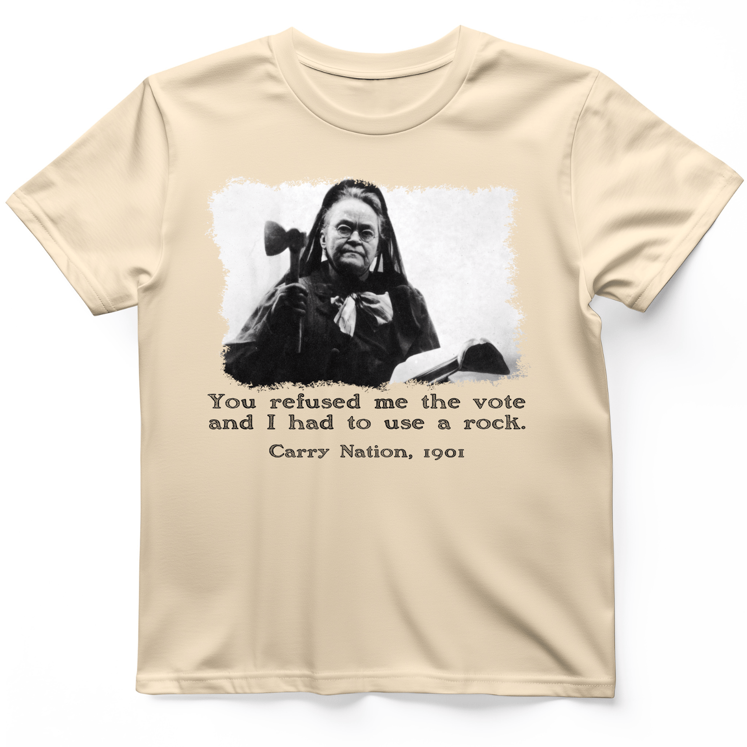 Carry Nation T-Shirt Natural / S