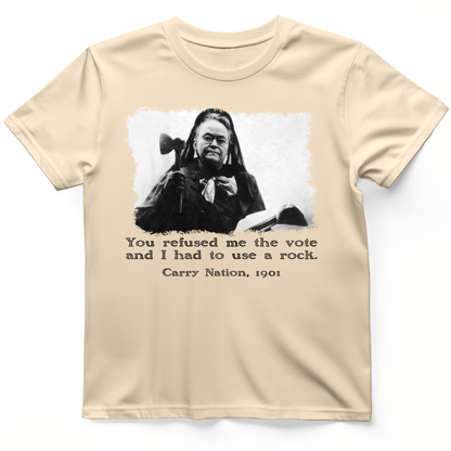Carry Nation T-Shirt Natural / S