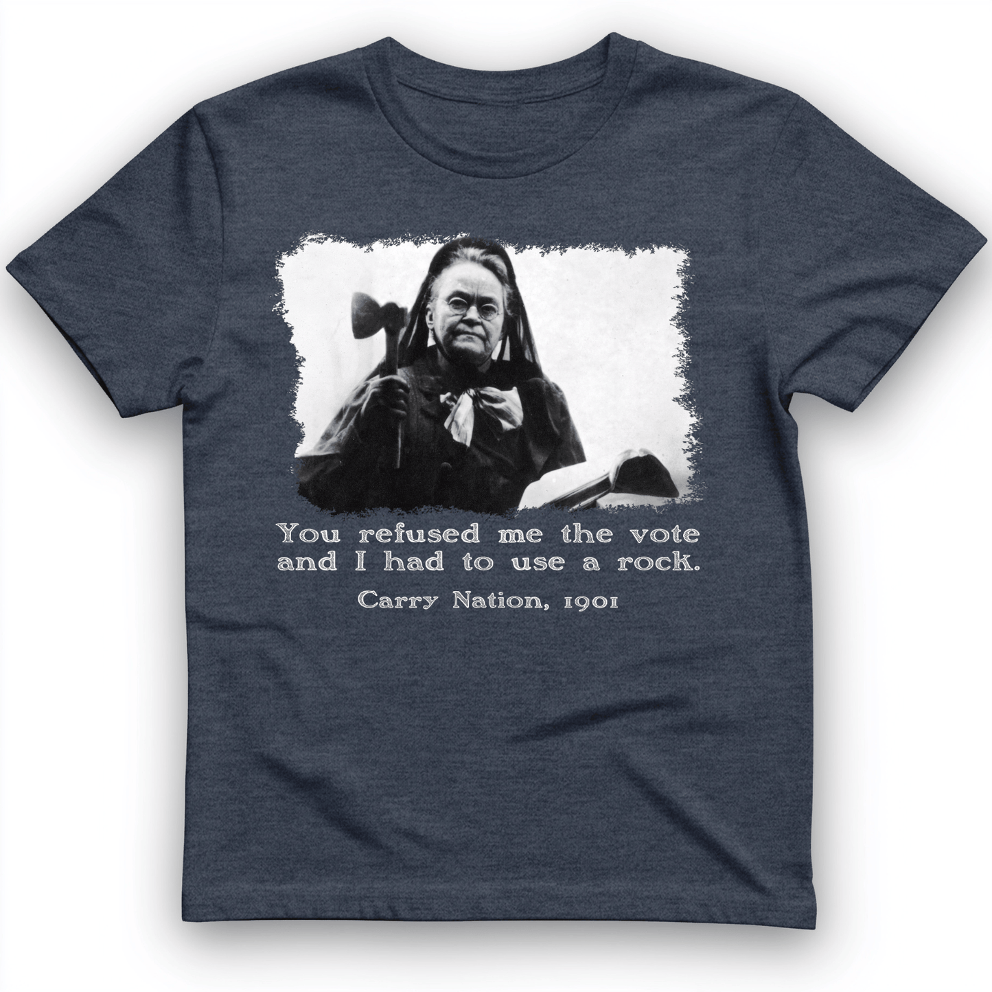 Carry Nation T-Shirt Heather Navy / S