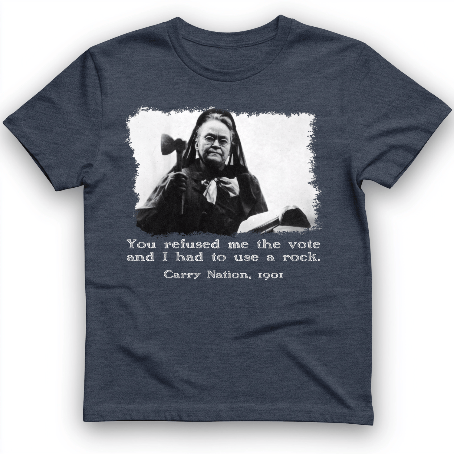Carry Nation T-Shirt Heather Navy / S