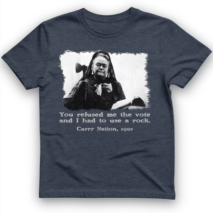 Carry Nation T-Shirt Heather Navy / S