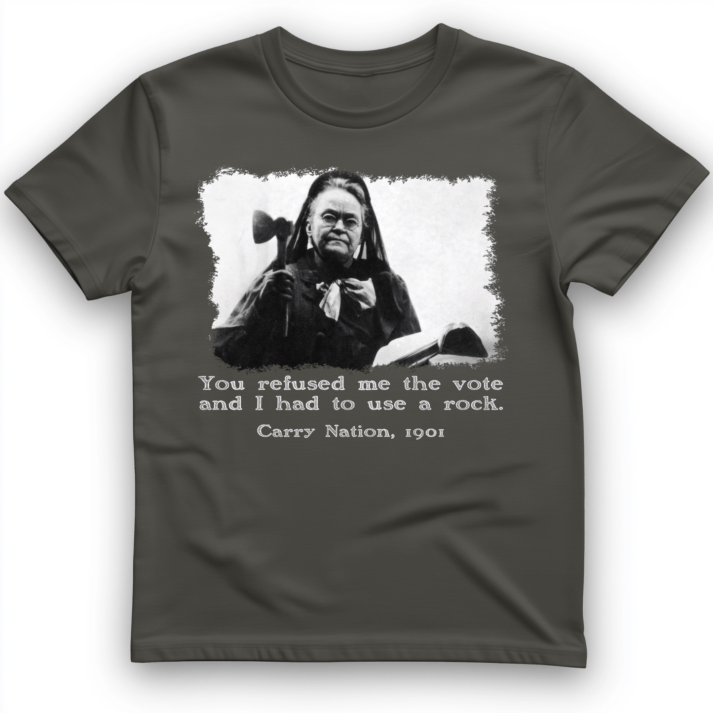 Carry Nation T-Shirt Charcoal / S