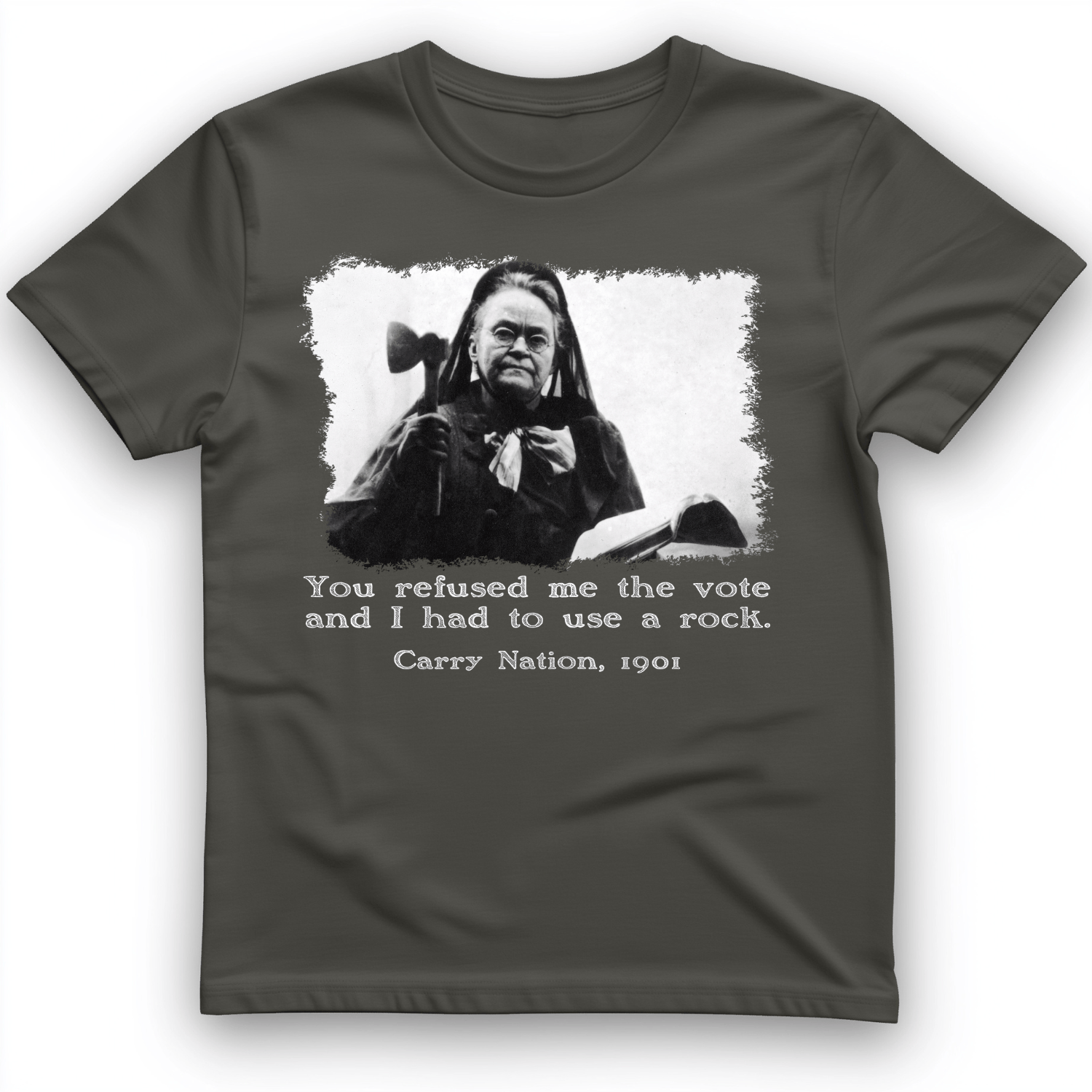 Carry Nation T-Shirt Charcoal / S