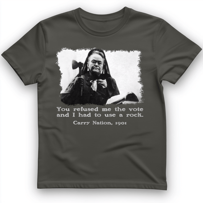 Carry Nation T-Shirt Charcoal / S