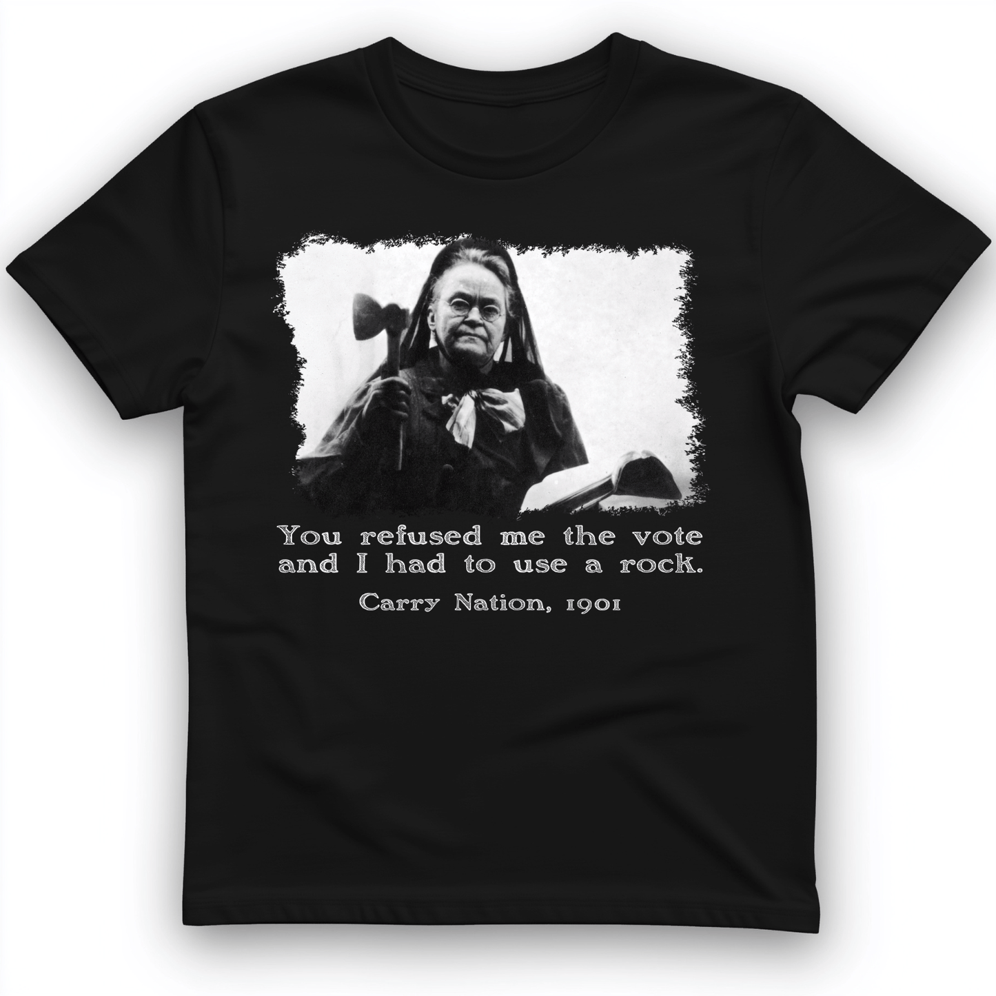 Carry Nation T-Shirt Black / S