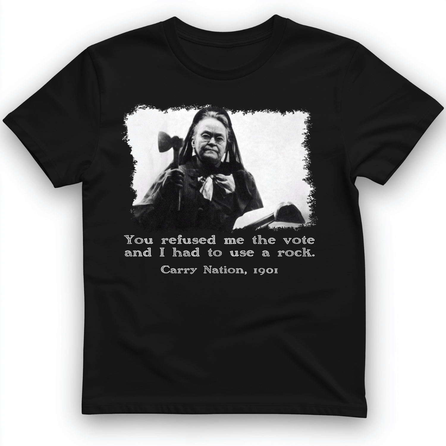 Carry Nation T-Shirt Black / S