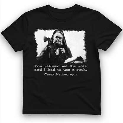 Carry Nation T-Shirt Black / S