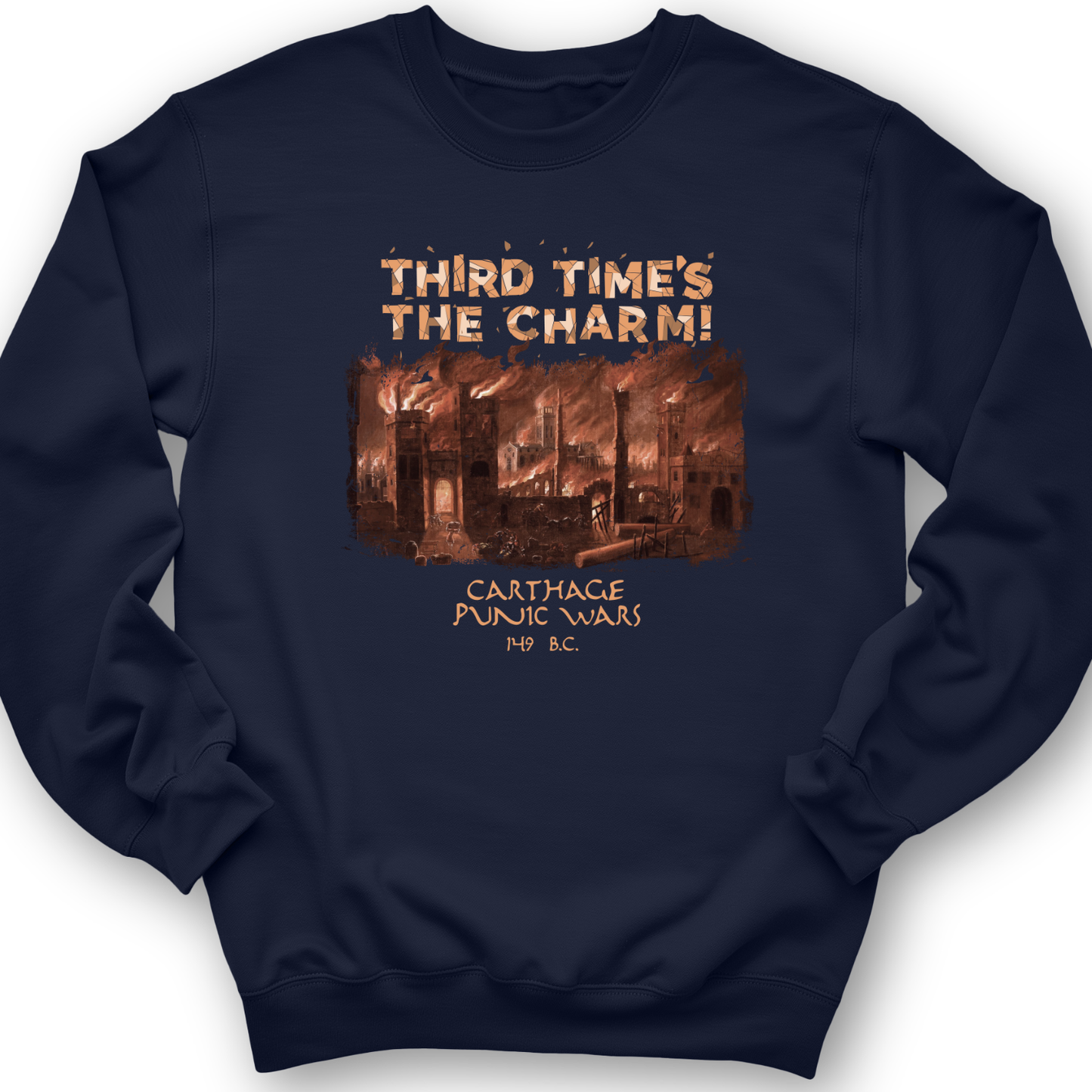 Carthage Crewneck Navy / S