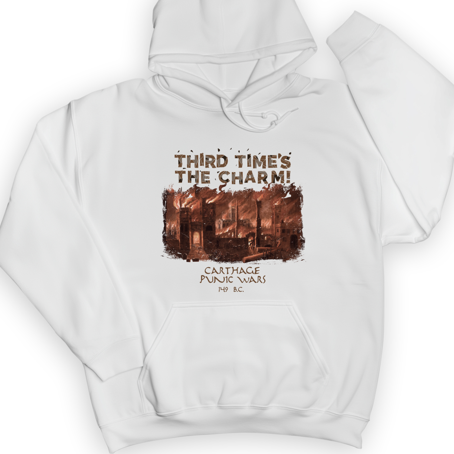 Carthage Hoodie White / S