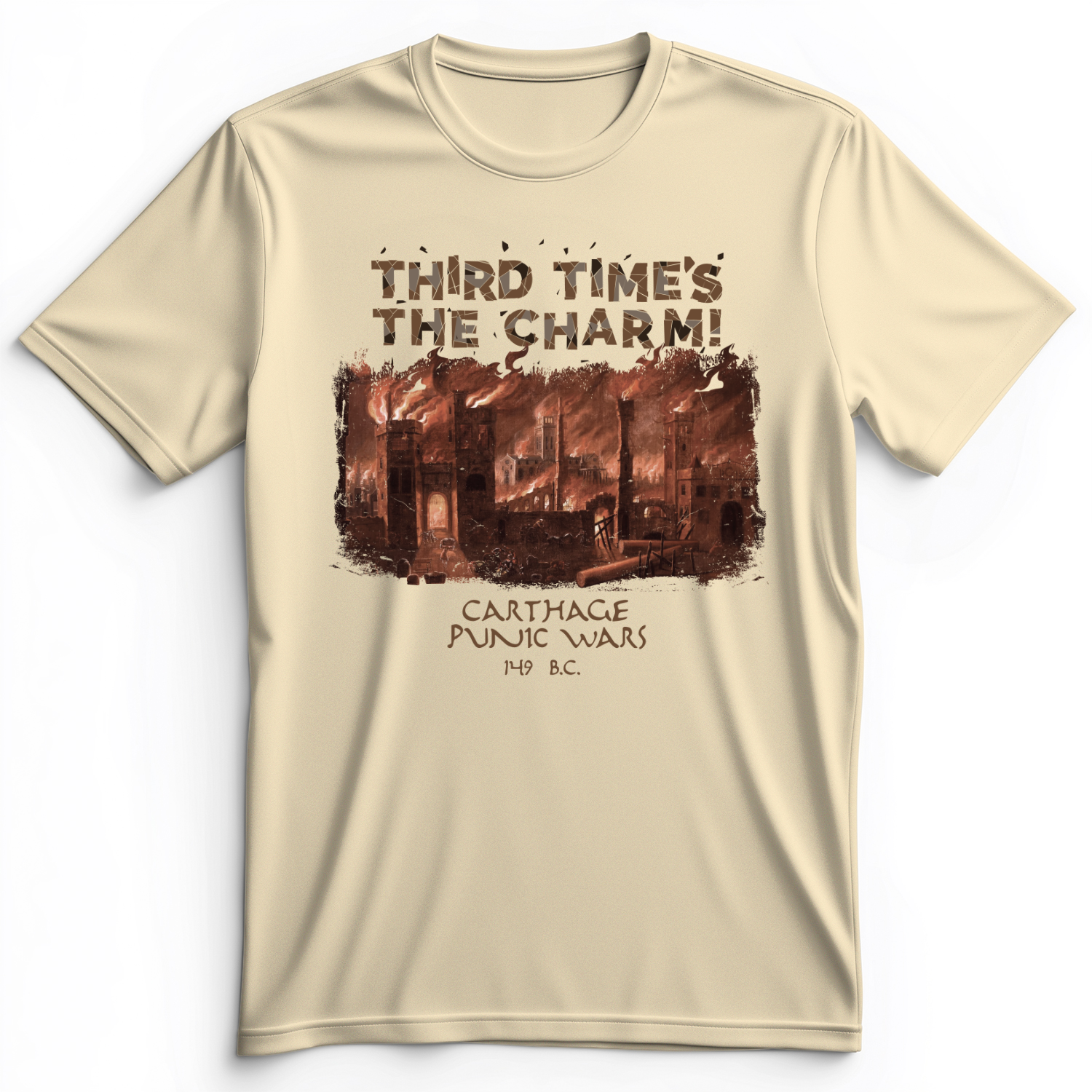 Carthage Premium Tee Natural / S