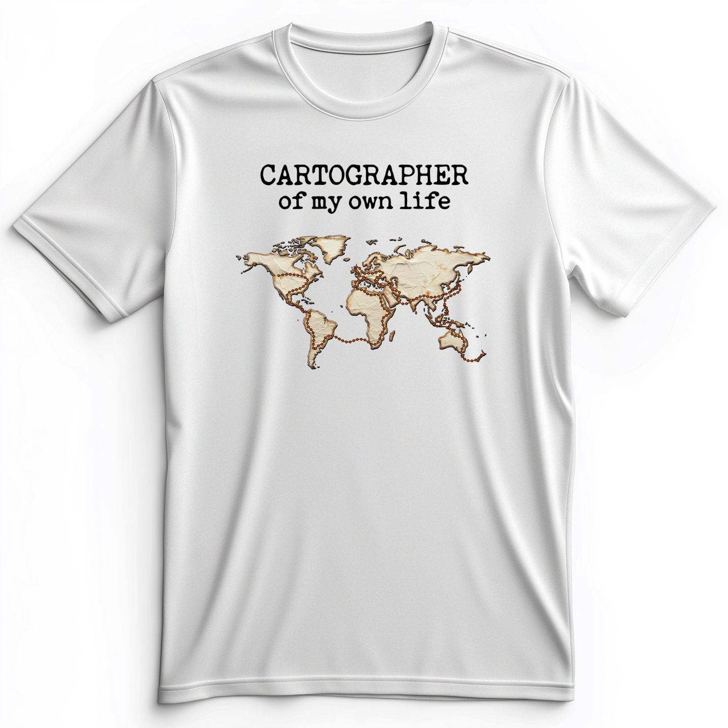 Cartographer of my Own Life Premium Tee White / S