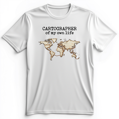Cartographer of my Own Life Premium Tee White / S