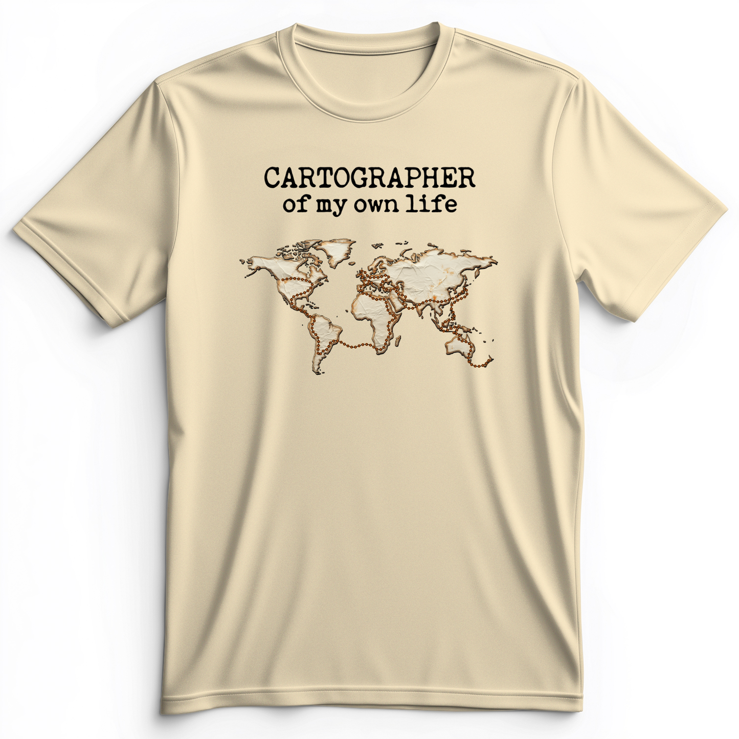 Cartographer of my Own Life Premium Tee Natural / S