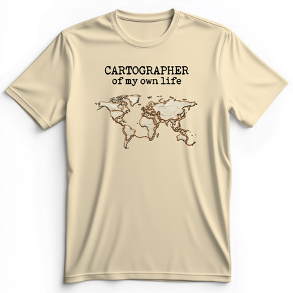 Cartographer of my Own Life Premium Tee Natural / S