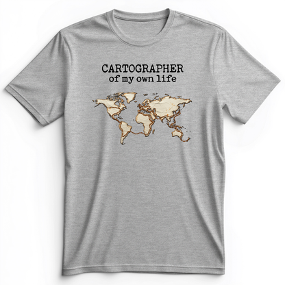 Cartographer of my Own Life Premium Tee Athletic Heather / S