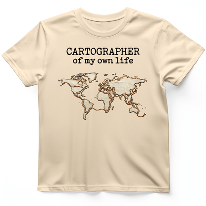 Cartographer of my Own Life T-Shirt Natural / S