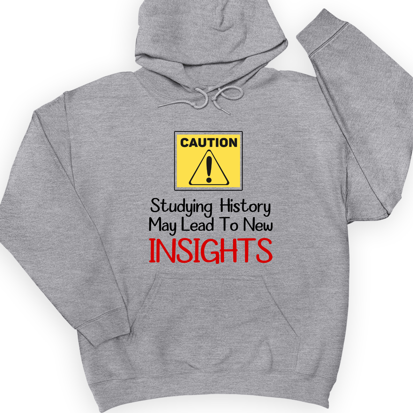 Caution Insights Hoodie Sport Grey / S
