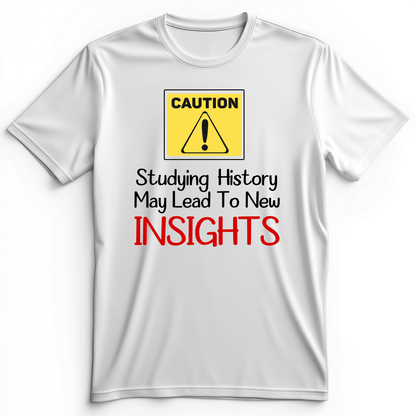 Caution Insights Premium Tee White / S