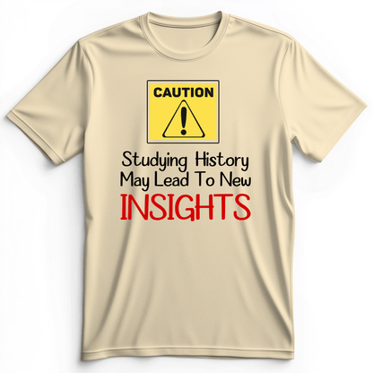 Caution Insights Premium Tee Natural / S