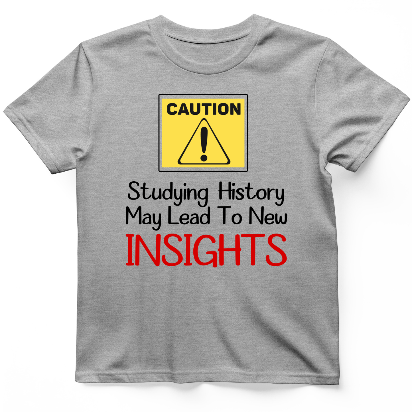 Caution Insights T-Shirt Sport Grey / S