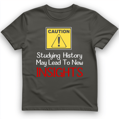 Caution Insights T-Shirt Charcoal / S